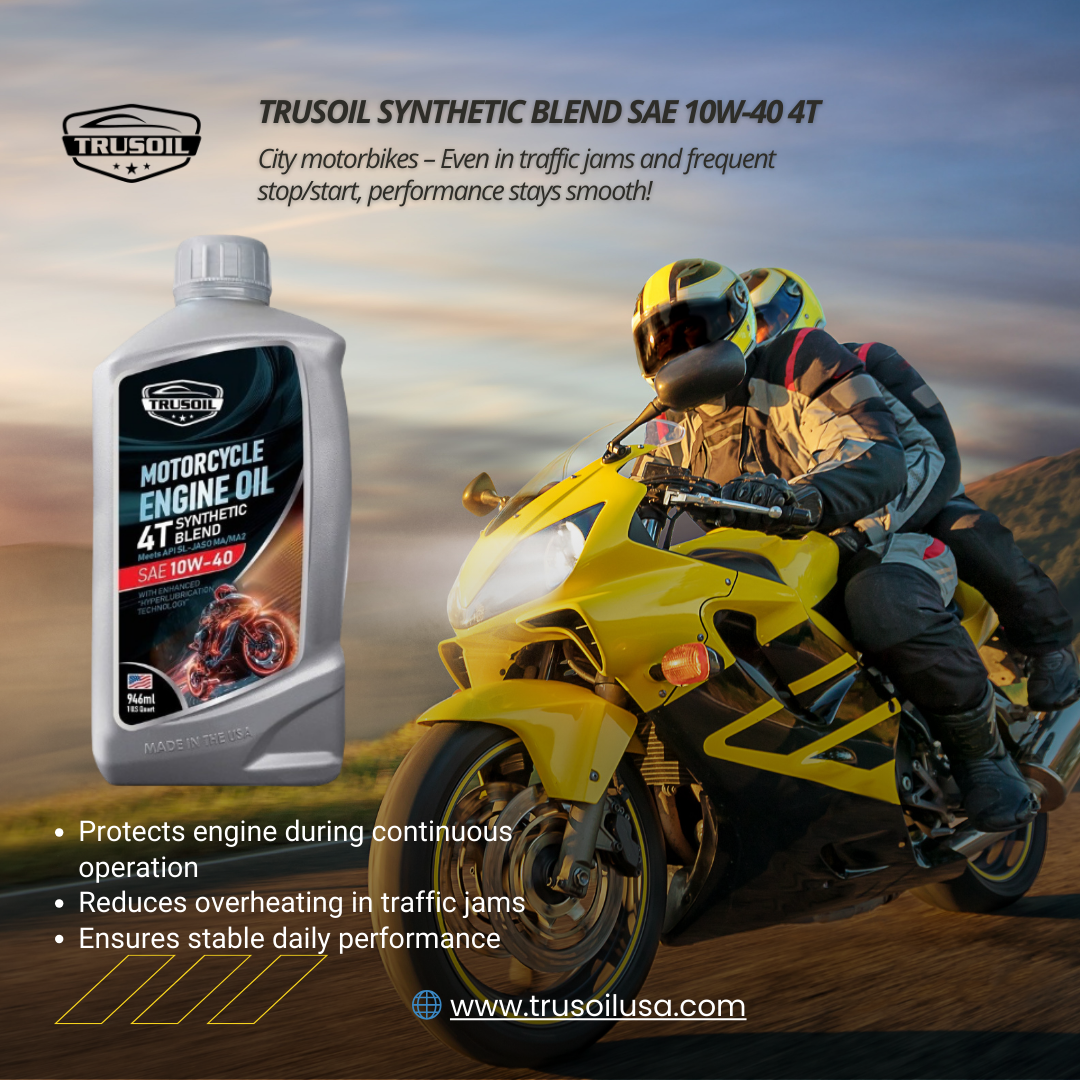 Cẩm nang & Hỏi đáp trusoil motocycle 4t 10w40