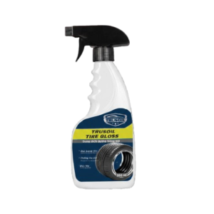 dung dịch dưỡng bóng lốp trusoil tire gloss 500 ml – phục hồi độ đen bóng, chống nứt nẻ cao cấp