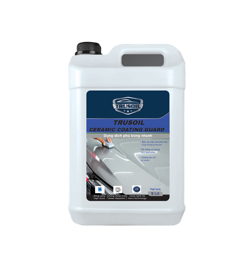 dung dịch phủ bóng nhanh trusoil ceramic coating guard – can 5 lít siêu tiết kiệm cho detailing chuyên nghiệp dung dịch phủ bóng nhanh trusoil ceramic coating guard – can 5 lít siêu tiết kiệm cho detailing chuyên nghiệp